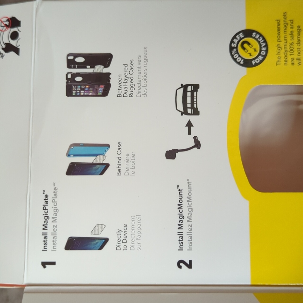 Scosche MagicMount Power Magnetic Mount for Mobile Devices - Black - Picture 3 of 4